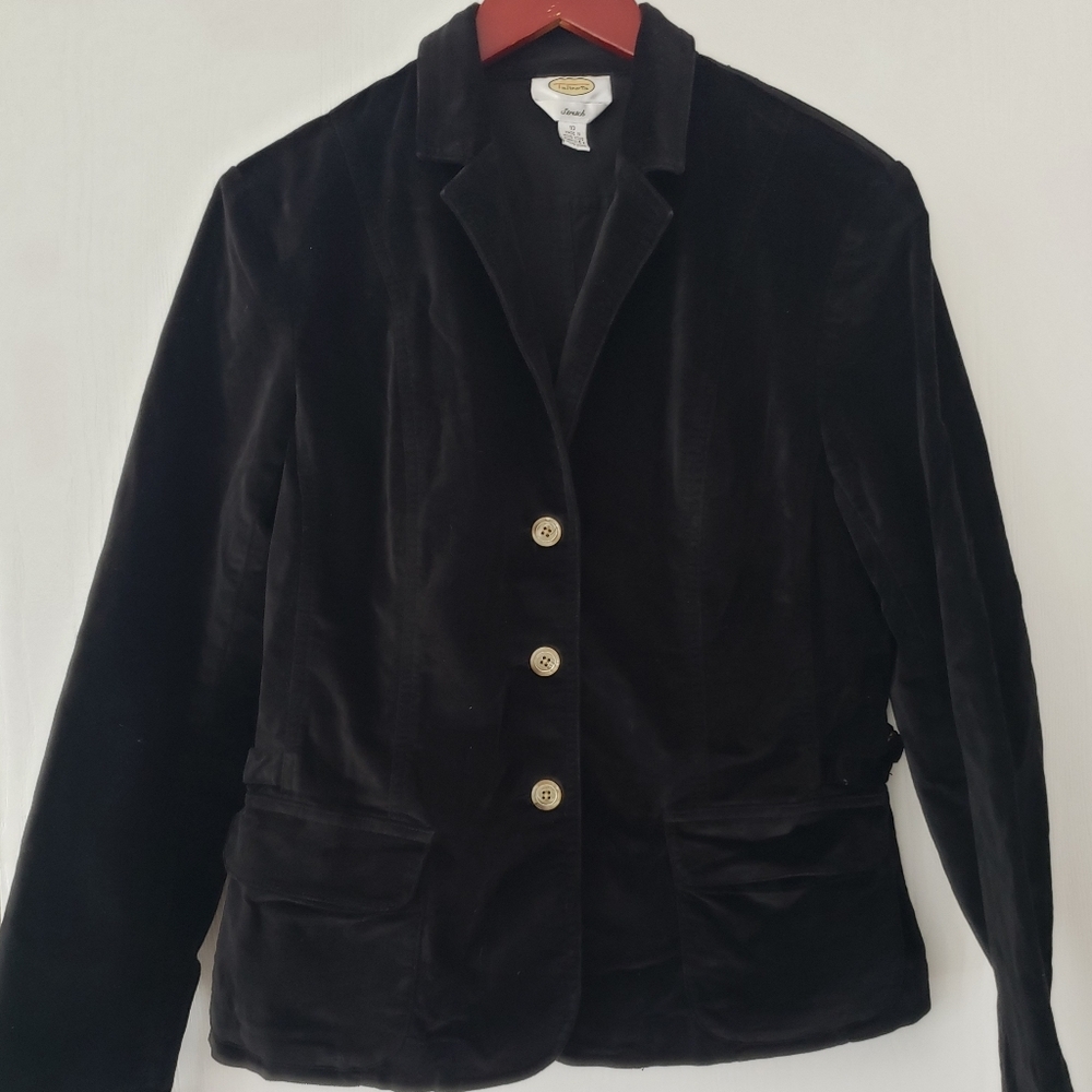 Women's Black corduroy Blazer